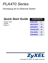 ZyXEL Communications PLA-470 Manual de usuario
