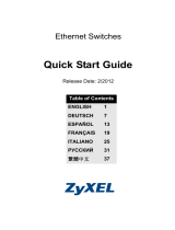 ZyXEL XGS3600-26F Guía de inicio rápido
