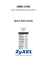 ZyXEL Communications NWA-3100 Manual de usuario