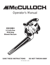 MTD MB320BV Manual de usuario