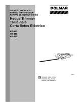 Dolmar HEDGE HT-345 Manual de usuario