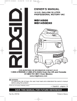 RIDGID WD1450EX0 El manual del propietario