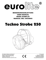 EuroLite Techno Strobe 250 Manual de usuario