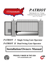 USAutomatic Patriot II Troubleshooting guide