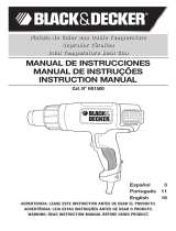 Black & Decker HG1500-BR Manual de usuario