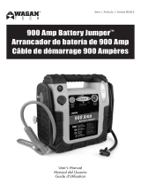 Wagan 900 Amp Battery Jumper Manual de usuario