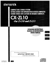 Aiwa CX-ZL10 Manual de usuario