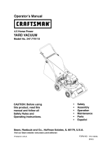 Craftsman 247.77011 Manual de usuario
