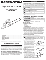 Remington RM5520R Manual de usuario