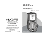 Mr. Coffee FTXSS26 Manual de usuario
