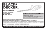 BLACK+DECKER HT20 Manual de usuario