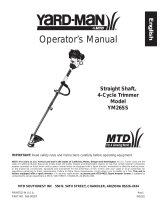 MTD YM26SS Manual de usuario