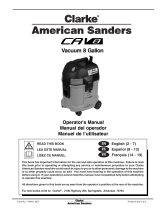 Clarke American Sanders Cav 8 Manual de usuario