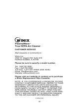 Winix WAC-9000 Manual de usuario