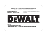 DeWalt D21710 Manual de usuario