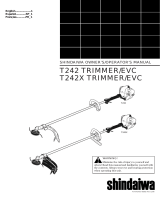 Shindaiwa T242X/EVC Manual de usuario