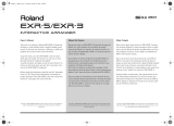 Roland EXR-3 El manual del propietario