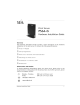 SEH Computertechnik PS54-G Manual de usuario