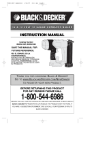 Black & Decker 90514937 Manual de usuario