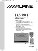 Alpine SEA-8481 Manual de usuario