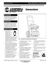 Campbell Hausfeld GN30c502AC Manual de usuario