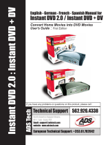 ADS Technologies USBAV-704 Manual de usuario