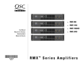 QSC RMX 850 Manual de usuario