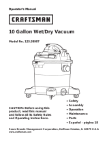 Craftsman 125.38907 Manual de usuario