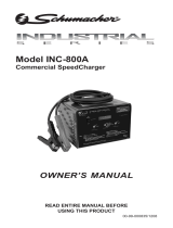 Schumacher INC-800A Manual de usuario