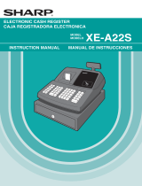 Sharp XE-A22S Manual de usuario