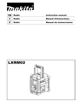 Makita LXRM02 Manual de usuario