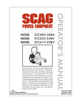 Scag Power Equipment STC61V-23BV, STC48V-26BS, STC52V-23BV, STC52V-25CV, STC52-25CV-FR, STC61V-25CV, STC61-25CV-FR Manual de usuario