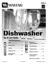 Maytag MDB7601AWQ - 24 Inch Full Console Dishwasher Manual de usuario
