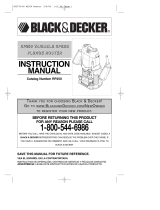 Black & Decker RP250 Manual de usuario