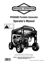 Briggs & Stratton PRO6500 Manual de usuario