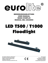 EuroLite LED T1000 Manual de usuario