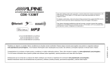 Alpine CDE-133BT El manual del propietario