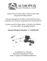 Audiovox CAMSBAR Manual de usuario