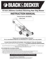 Black & Decker CM1936ZF2 Manual de usuario