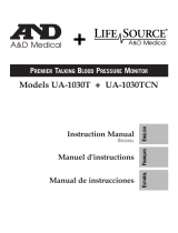 A&D UA-1030 Manual de usuario