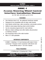 Axxess ASWC Guía de instalación