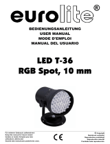 EuroLite Short 36x1W Manual de usuario