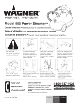 WAGNER Power Steamer 905 El manual del propietario