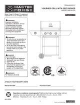 Master Forge LPG Manual de usuario