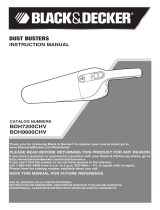 Black & Decker BDH9600CHV Manual de usuario