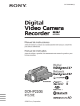 Sony DCR-IP220E Manual de usuario