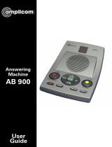Amplicom AB900 Amplified Answering Machine Manual de usuario