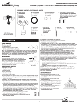 Cooper Lighting MS185W Manual de usuario