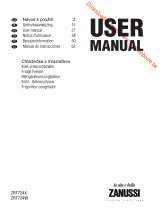 Zanussi ZRT724X Manual de usuario