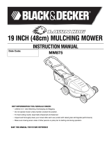 Black & Decker MM875 Manual de usuario